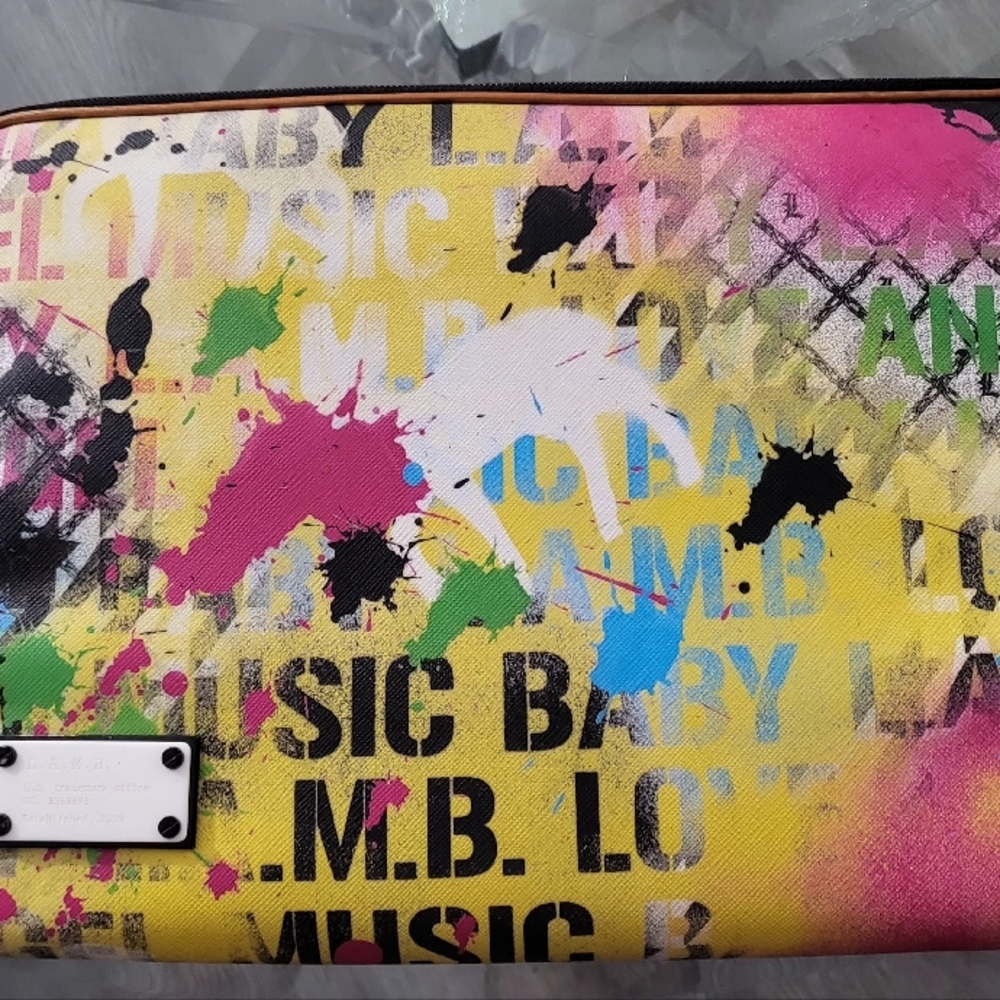L.A.M.B. Graffiti Zipper Case